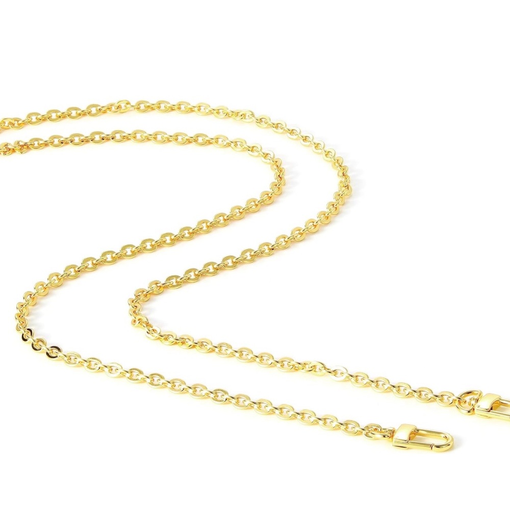 Gold bag chain  47.2in  New - Picture 6 of 15